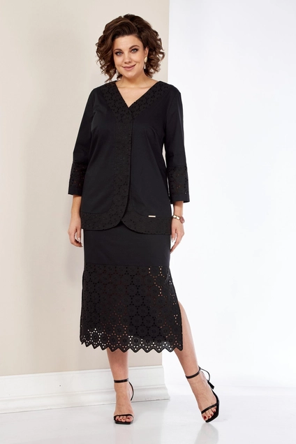 Костюм с юбкой 051 AVA fashion