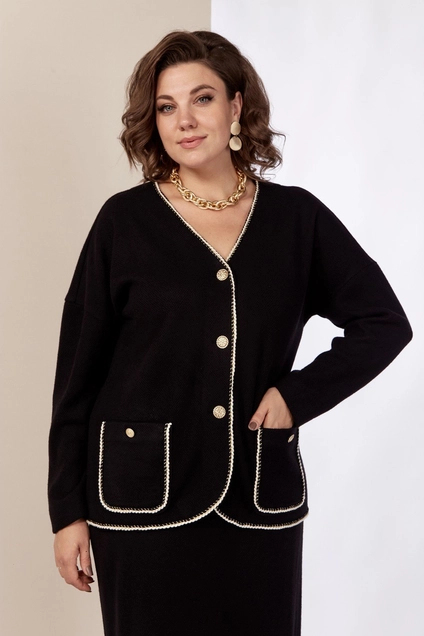 Костюм с юбкой 076 AVA fashion