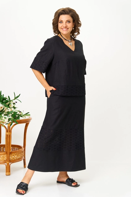 Котсюм с юбкой 127 AVA fashion