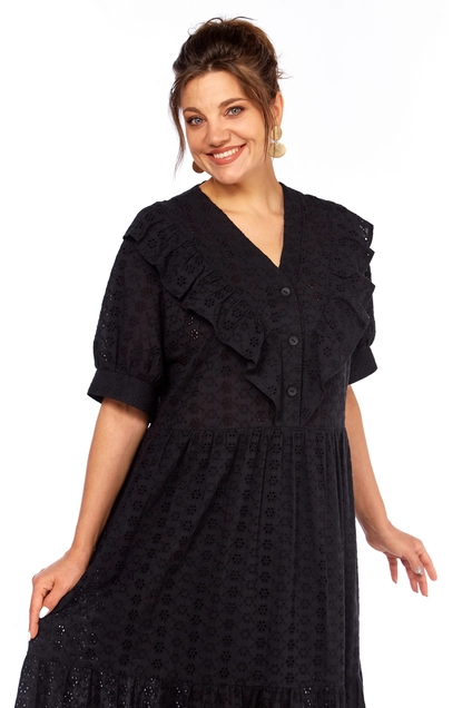 Платье 130 черный AVA fashion