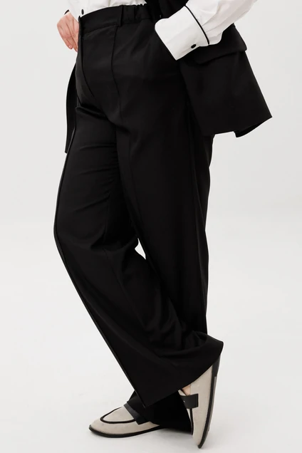 Костюм брючный 175 черный AVA fashion