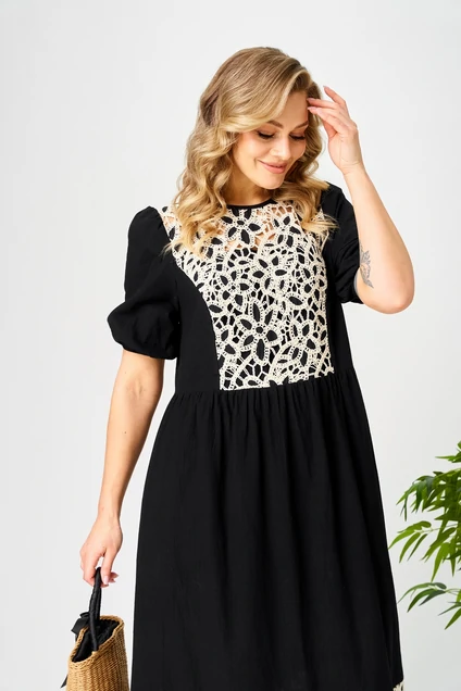 Платье 192 черный AVA fashion