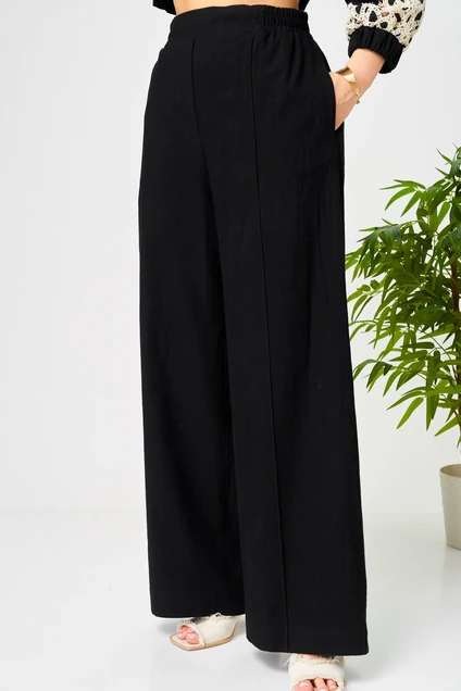 Костюм брючный 195 черный AVA fashion