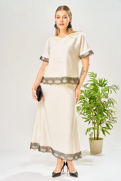 Костюм с юбкой 196 AVA fashion