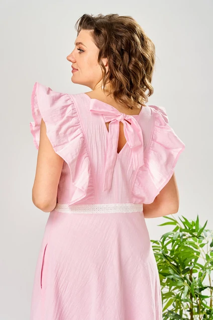 Платье 200 розовый AVA fashion