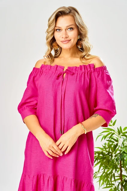 Платье 211 фуксия AVA fashion