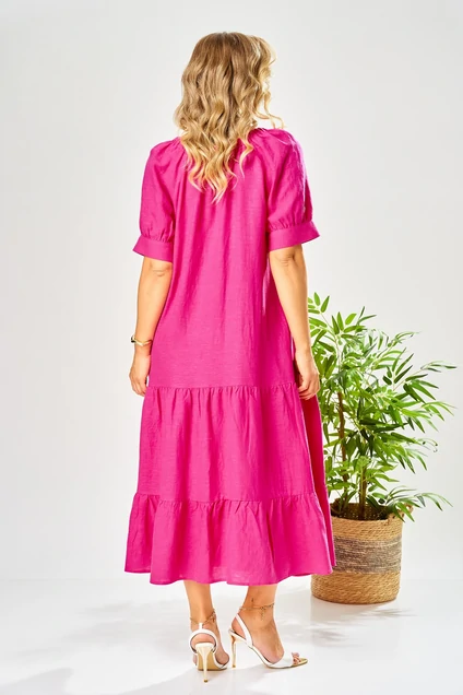 Платье 211 фуксия AVA fashion