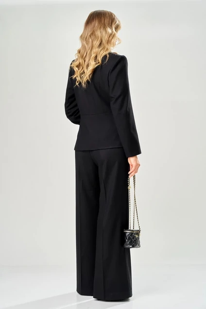 Костюм брючный 224 черный AVA fashion