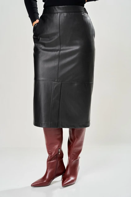 Юбка 229 черный AVA fashion