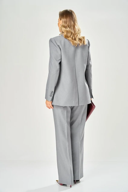 Костюм брючный 232 серый AVA fashion