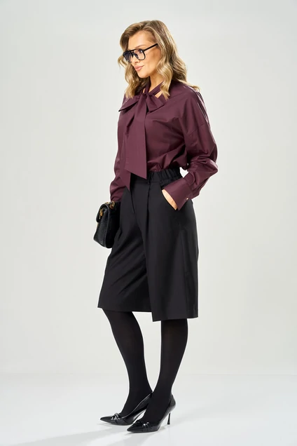 Бермуды 236 черный AVA fashion
