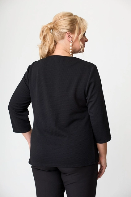 Джемпер 0308 черный AVENUEfashion