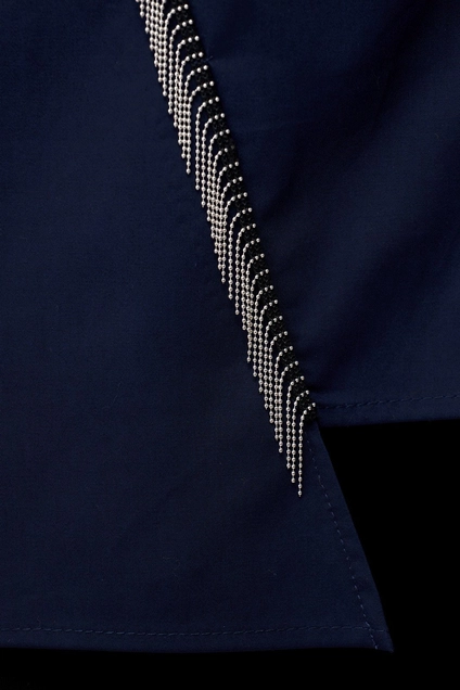 Рубашка 0324 синий AVENUEfashion