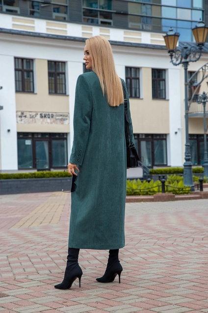 Пальто 3132 зелень AZZARA
