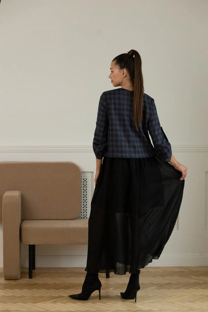 Платье 324 клетка AmberA
