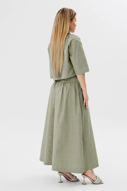 Костюм с юбкой 2071х Ambera style