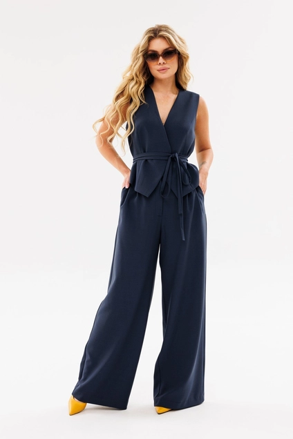 Костюм брючный 2081-1 графит Ambera style