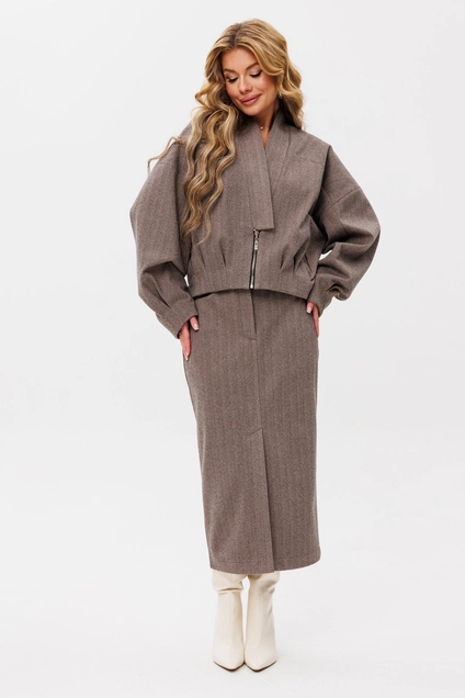 Костюм с юбкой 2097-1 Ambera style