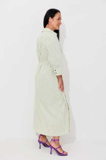 Платье 1150 желтый + полоска Ambera style