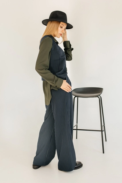 Брюки 1009 полоска Ambera style