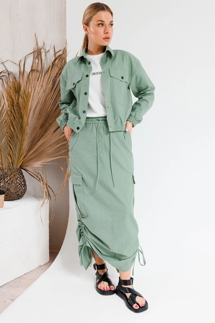 Костюм с юбкой 2028 Ambera style