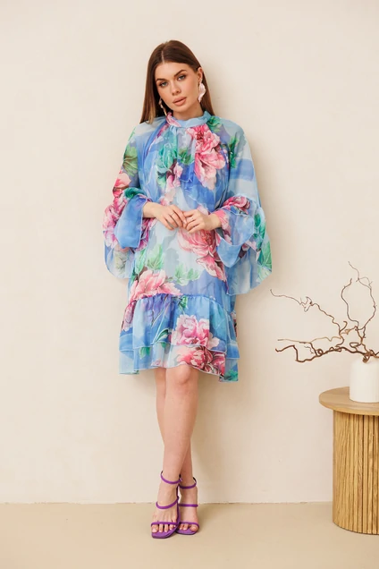 Платье 2152 цветы Ambera style