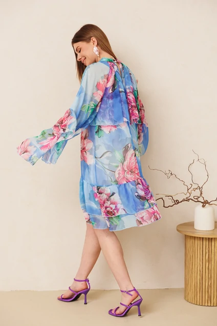 Платье 2152 цветы Ambera style