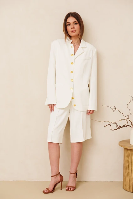 Костюм с шортами 2163 молоко Ambera style