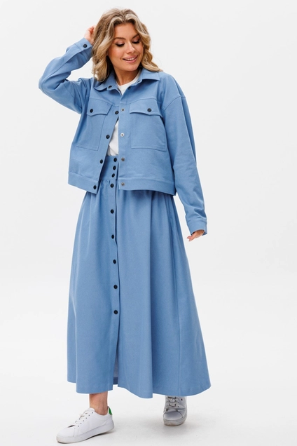 Костюм с юбкой 2065 Ambera style