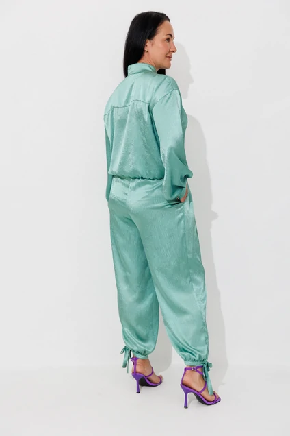 Костюм брючный 2170 изумруд Ambera style