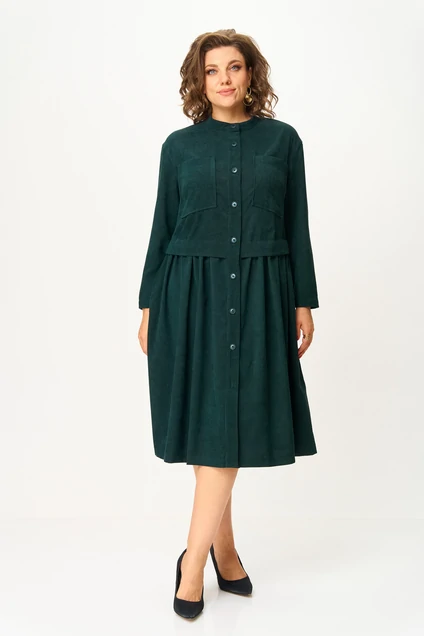 Платье 1301 зеленый ANASTASIA MAK