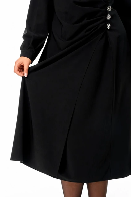 Платье 1350 черный ANASTASIA MAK