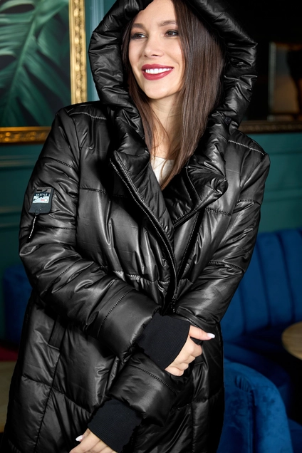 Пальто 941 черный ANASTASIA MAK