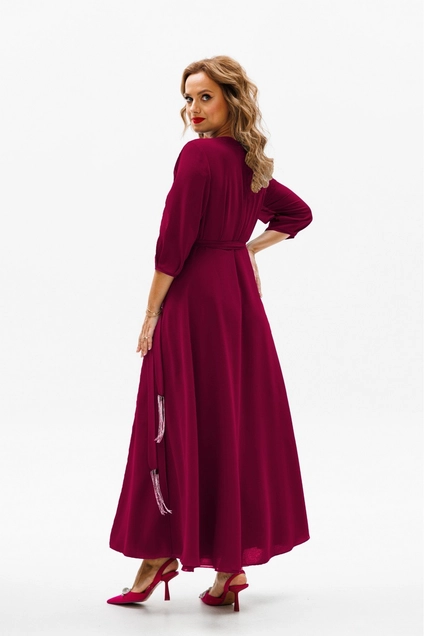 Платье 1113 винный Anastasia