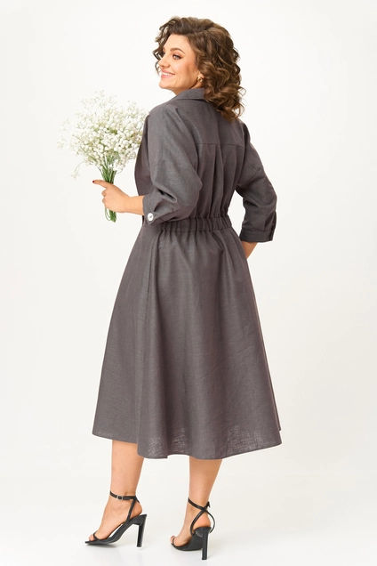 *Платье 1229 графит Anastasia