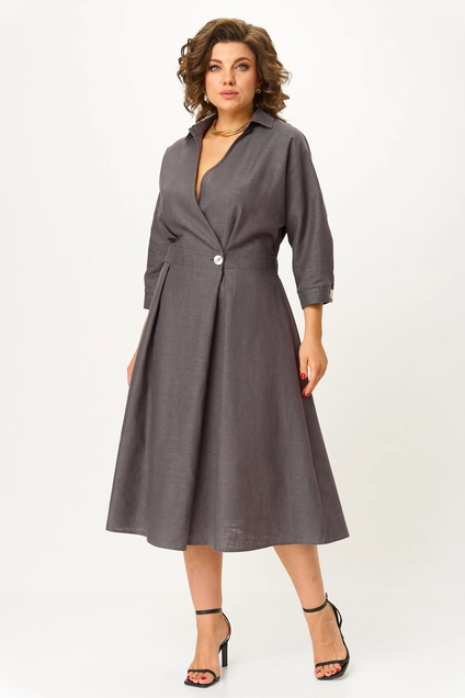 *Платье 1229 графит Anastasia