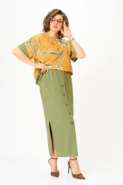 Костюм с юбкой 1361 Anastasia