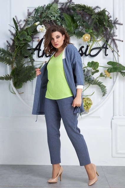 Костюм брючный 550 джинс Anastasia