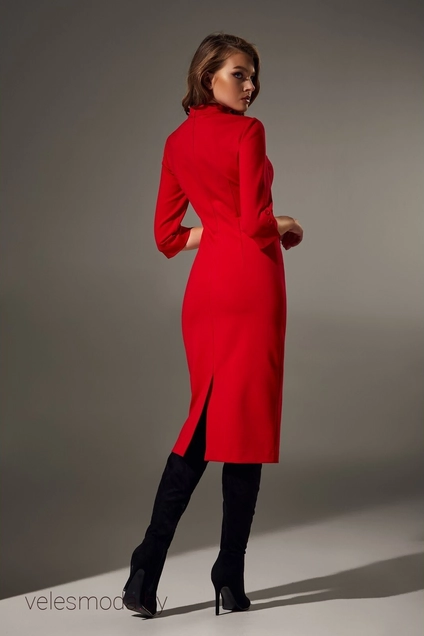 *Платье 066 красный Andrea Fashion