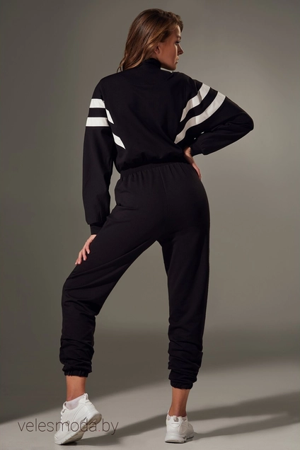 Комбинезон 076 черный Andrea Fashion