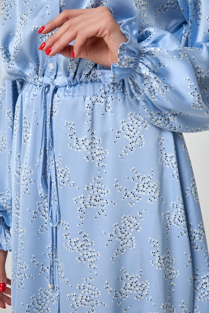 Костюм с шортами 1234 голубой Anelli
