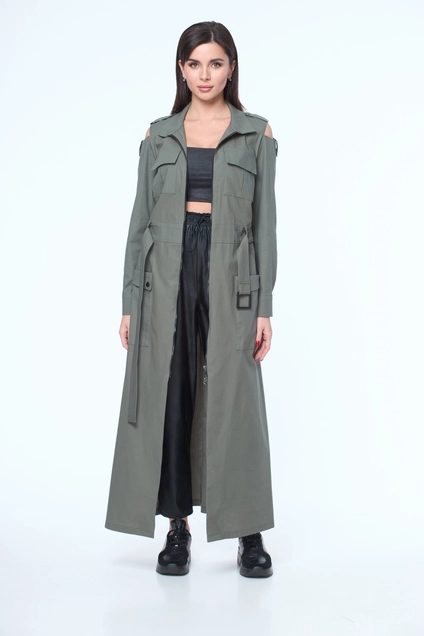 Платье 1236 миртовый Anelli