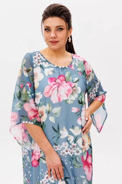 Платье 1559 цветок миндаля Anelli