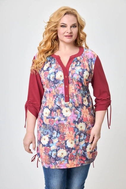 Туника 434 королевский бордо Anelli
