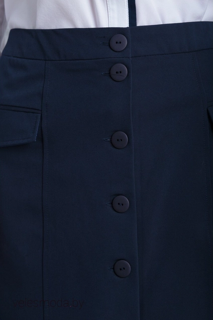 Юбка 528 синий Anelli