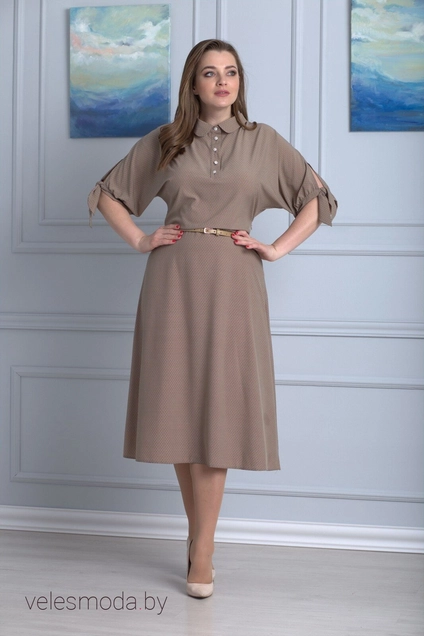 Платье 670 беж Anelli