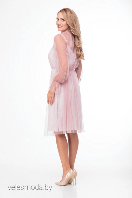 Платье 794 розовый Anelli