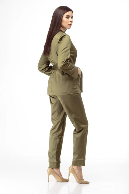 Костюм брючный 870 хаки Anelli