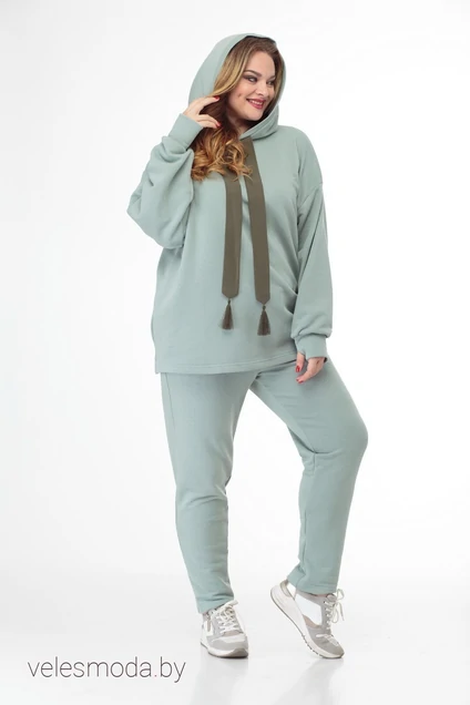 Спортивный костюм 910 фисташковый Anelli