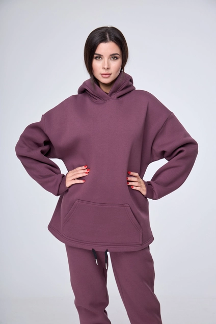 Спортивный костюм 976 бакалажан Anelli